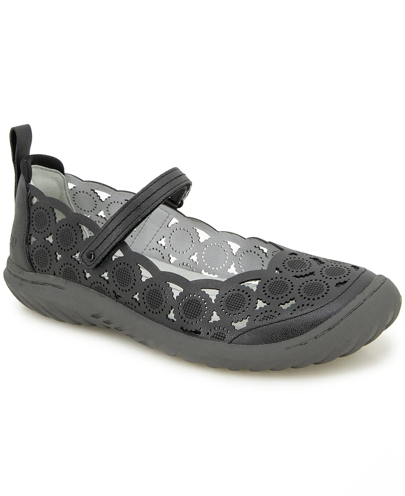 Jbu Women's Anne Casual Mary Jane Shoe