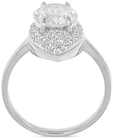 Macy's Marquise Cubic Zirconia Ring Sterling Silver