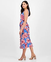 Rachel Roy Women's Isca Ruffled Sleeveless Midi Dress