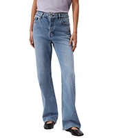 Calvin Klein Jeans Women's 90s Straight-Leg Stretch