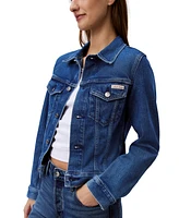 Calvin Klein Jeans Women's Classic Denim Trucker Jacket