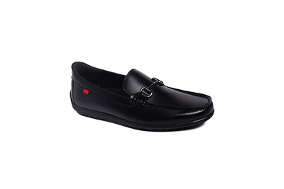 Marc Joseph New York Elliot Road Hands-Free Slip On Technology Leather Buckle Loafers