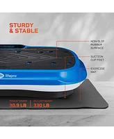 Lifepro Waver Press Vibration Plate Exercise Machine for Full-Body Fitness, Weight Loss, and Lymphatic Drainage, 330 lb Capacity