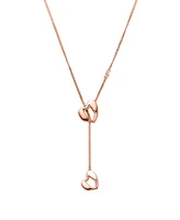 Michael Kors Lariat Heart Y Necklace