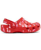 Crocs Little Girls Classic Valentine's Day Clogs from Finish Line