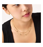 Ana Luisa - Heart Necklace - Lev Mini Station Necklace
