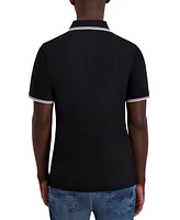 Karl Lagerfeld Paris Men's Regular-Fit Tipped Polo Shirt