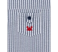 Little Me Baby Boys 2-Pc. Cotton Crab Sunsuit & Bucket Hat Set