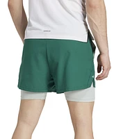 adidas Men's Gym 2-in-1 7" Shorts