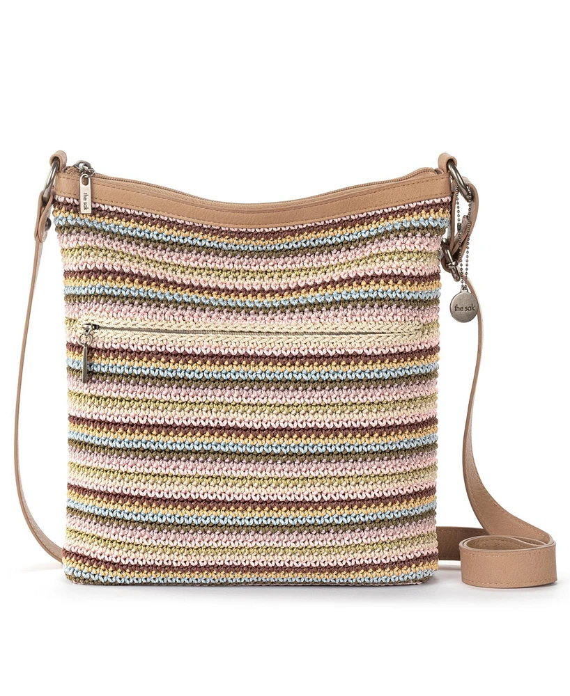 The Sak Women's Lucia Crochet Medium Crossbody Bag