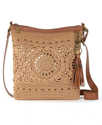 The Sak Women's Lucia Crochet Medium Crossbody Bag