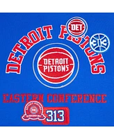 Pro Standard Men's Blue Detroit Pistons Area Code Pullover Hoodie