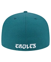 New Era Men's Midnight Green Philadelphia Eagles Flawless 59FIFTY Fitted Hat