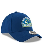 New Era Men's Royal Los Angeles Rams 2024 Nfc West Division Champions 9FORTY Adjustable Hat