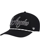 '47 Brand Men's Black Los Angeles Chargers Overhand Speckle Hitch Adjustable Hat