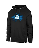 '47 Brand Men's Black Detroit Lions We Want More Headline Pullover Hoodie