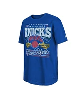 New Era Men's Blue York Knicks Sport Classics T-Shirt