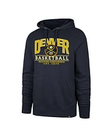 '47 Brand Men's and Women's Navy Denver Nuggets Good Call Headline Pullover Hoodie