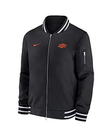 Nike Men's Black Oklahoma State Cowboys Full-Zip Bomber Jacket