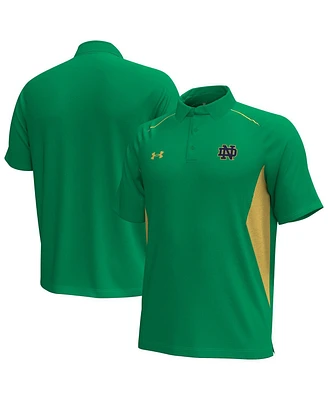 Under Armour Men's Kelly Green Notre Dame Fighting Irish Title Performance Polo