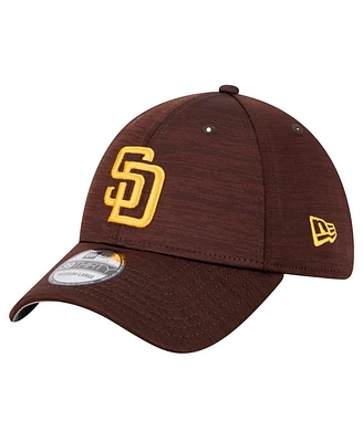 New Era Men's Brown San Diego Padres Tech 39THIRTY Flex Hat