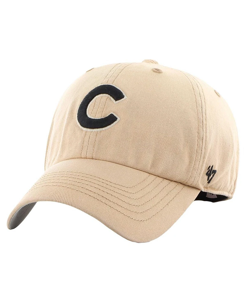 '47 Brand Men's Khaki Chicago Cubs Dusted Franchise Fitted Hat