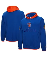 Mitchell & Ness Men's Royal New York Knicks Hardwood Classics Team Og 3.0 Pullover Hoodie