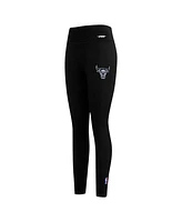 Pro Standard Women's Black Chicago Bulls Paint the City Jersey Leggings