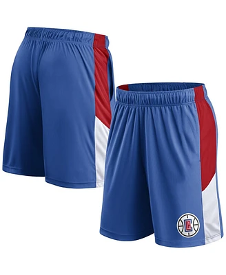 Fanatics Men's Royal La Clippers Practice Performance Shorts