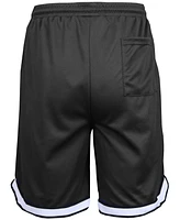 Galaxy By Harvic Men's Premium Active Moisture Wicking Workout Mesh Shorts with Trim