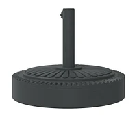Parasol Base for 1.5"/1.9" Poles 55.1 lb Round
