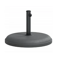 Parasol Base for 1.3"/1.4"/1.5" Poles 55.1 lb Round