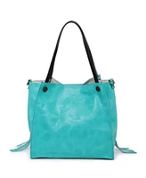 Old Trend Women's Genuine Leather Daisy Tote Bag