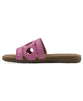 Cliffs by White Mountain Women's Fraly Slide Slip-On Sandals