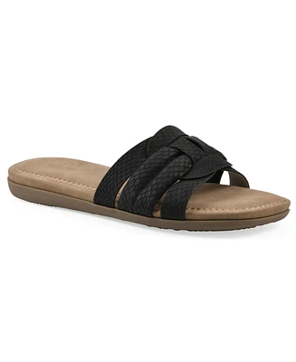 Cliffs by White Mountain Women's Fraley Slide Slip-On Sandals