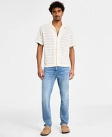 Sun Stone Mens Printed Camp Shirt Slim Fit Cyprus Jeans Exclusively At Macys