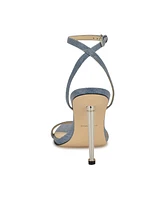 Nine West Women's Reina Ankle Strap Stiletto Sandals