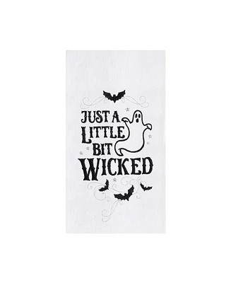 Little Bit Wicked Ghost Towel