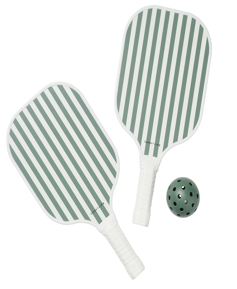 Sunnylife The Vacay Olive Pickleball Set