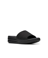 Clarks Cloudsteppers Women's Drift Twist Slip-On Flat Sandals