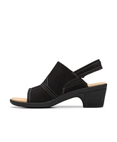 Clarks Collection Women's Emily2 Mist Block Heel Sandals