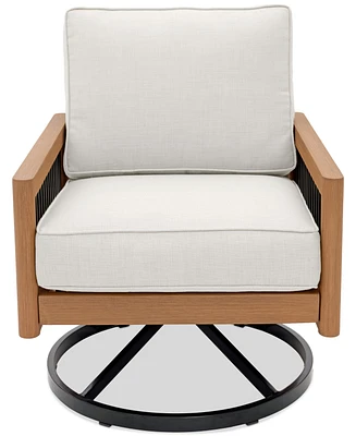 Baxley Outdoor Swivel Chair, Created for Macys