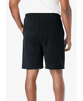 KingSize Men's Big & Tall Comfort Fleece Shorts