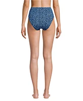 Lands' End Women's Smoothing High Waisted Bikini Bottoms