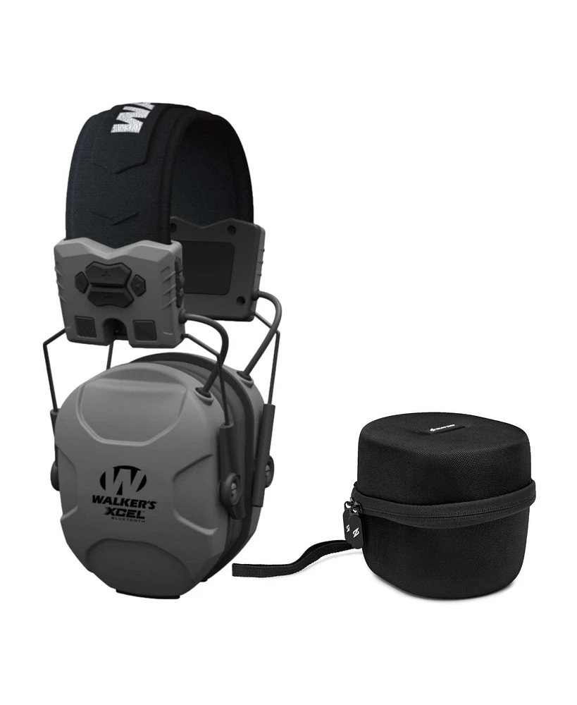 Walker's Xcel 500BT Digital Electronic Muff And Protective Case