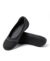 Dearfoams Women's Misty Ballet Flat Lightweight Slip Ons