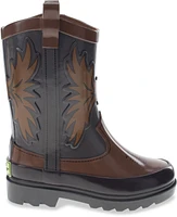 Toddler Little Boy's and Big Boy's Western Cowboy Rain Boot