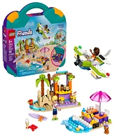 Lego Friends Creative Beach and Travel Suitcase Toy Building Set 42672, 188 Pieces