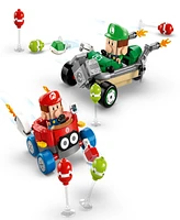 Lego Super Mario Kart Baby Mario vs. Baby Luigi Building Toy 72034, 321 Pieces