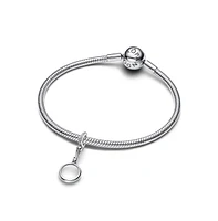 Pandora Sterling Silver Magnifying Glass Dangle Charms